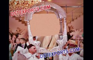 Doli abierto tallado elegante, Palkis tallados de madera para bodas, diferentes - Product Image 6