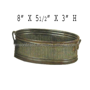 Garden Decorative Antique Planter for Home Decor Flower <b>Pots</b> & Planters <b>Brass</b> Planter Metal Flower <b>Pot</b> <b>Plant</b> <b>Pot</b> - Product Image 6