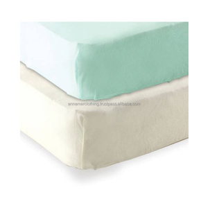 OEM Supply 100% Cotton Baby Fitted Crib Sheet for Sale - Product Image 1