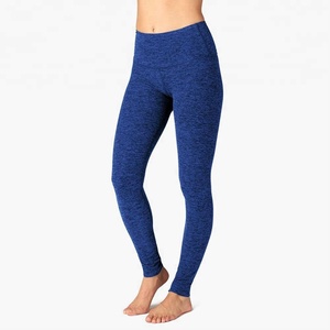 Proveedor Profesional de Leggings Deportivos para Mujer al por Mayor, de Cintura Alta, Transpirables, Anti-UV, con Efecto Melange, Personalizables para Yoga y Gimnasio - Product Image 2