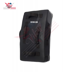 เป้าซ้อมมวยแบบพรีเมี่ยมแผ่นหนังเตะโล่สไตล์ที่แตกต่างกันแผ่นเตะสีโลโก้ออกแบบได้ตามต้องการ - Product Image 5