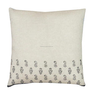 Housse de coussin imprimée en coton de haute qualité taie d'oreiller pour la maison et l'hôtel taille Standard décorative directement de l'Inde - Product Image 5