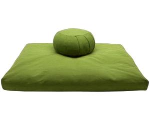 High Quality Quilted Meditation <b>Cushion</b> Set Zafu Zabuton Cotton Filled Plain Style Function Pillows Positioners Wholesale - Product Image 4