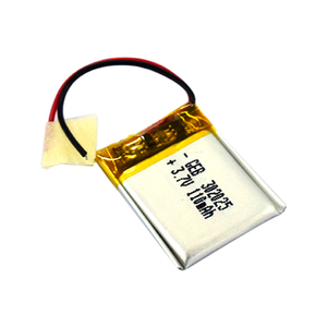 고품질 충전식 배터리 <span class=keywords><strong>302025</strong></span> <span class=keywords><strong>3.7v</strong></span> 110mah 리튬 이온 배터리 - Product Image 3