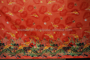 ชุดเดรสชายหาดพิมพ์ลายดอกไม้ผ้าโสร่งชุดชายหาดผ้า100% เรยอนโสร่งบิกินี่พิมพ์ลายดอกไม้ - Product Image 2