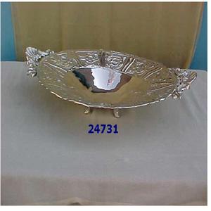 Diseño Premium High Standard 100% Latón puro Plata Níquel Plateado Ensaladeras - Product Image 2