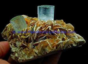 Spécimens de cristal d'aigue-marine naturelle de qualité supérieure provenant des régions du nord du Pakistan - Product Image 2