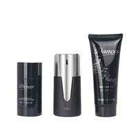 Ensemble cadeau de parfum de luxe en gros, ensemble de 3 et 5 pièces, lotion pour le corps et gel douche