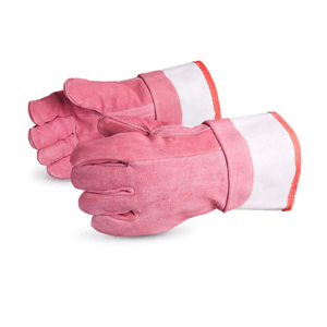 2025สำหรับทุกเพศถุงมือหนังวัวทนความร้อนถุงมือช่างเชื่อมถุงมือนิรภัยสำหรับทุกเพศ - Product Image 1