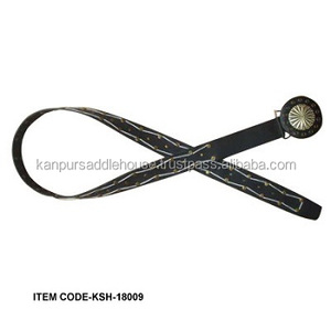 KSH-18009 de ceinture décontractée unisexe adulte durable à boucle en acier en cuir véritable - Product Image 2