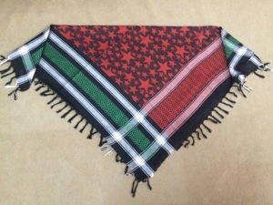 Ethnic Style Multi-Color Cotton Canvas Arab Scarf Printing Pattern Hijab for Summer and Autumn Season - Product Image 3