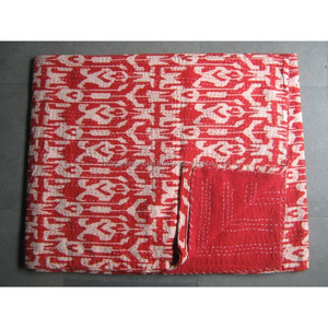 Lote al por Mayor de Colchas Kantha Indias Vintage, Hechas a Mano, Reversibles, Cubrecamas de Tela de Algodón, Colchas Bohemias - Product Image 6