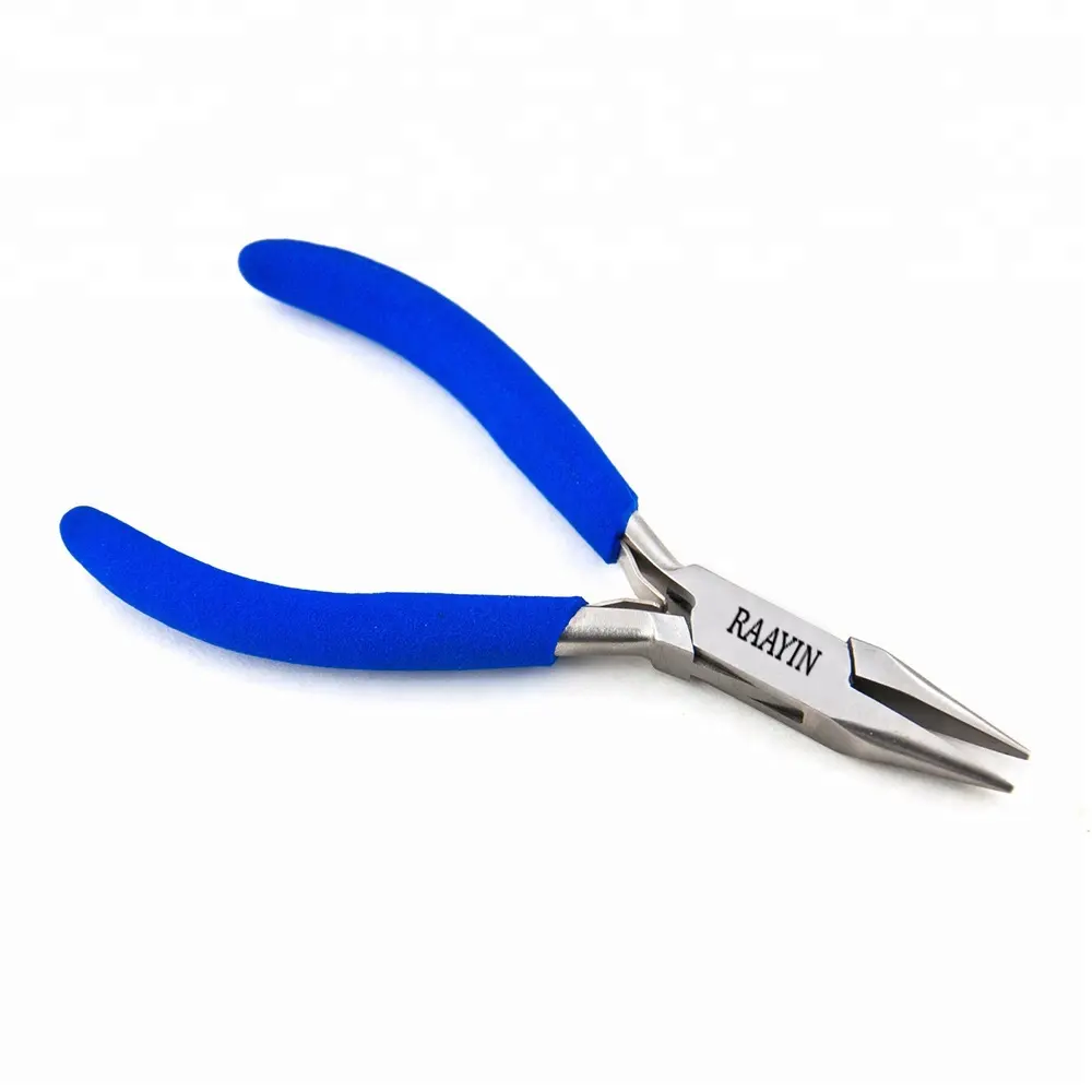 Cutting Side Diagonal Pliers Long Needle Bent Round Nose Cutting Wire Pliers For Jewelry Making DIY Tool