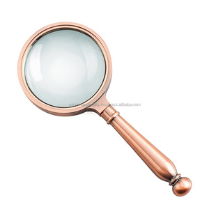 Calvin Handicraft Loupe de poche en métal en alliage de zinc Loupe à main de qualité supérieure Cadeau - Product Image 2