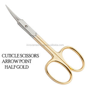 Tijeras Profesionales para Cutículas de Acero Inoxidable Japonés Curvadas, Color Personalizado, Punta de Hoja Afilada - Product Image 3