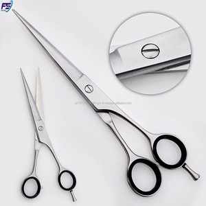 Ciseaux professionnels pour salon de coiffure en acier inoxydable, meilleurs ciseaux à revêtement multiples, de coupe, Logo personnalisé, ciseaux à cheveux - Product Image 5