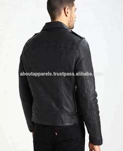 Nouvelle veste en cuir d'agneau et de vache pour hommes, veste de moto en cuir de haute qualité pour hommes - Product Image 5