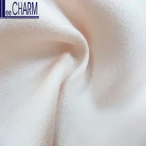 LCL257 Peso pesado 100% Poliéster Imperial Crepe Satén Tela para vestidos Trajes Bodas Prendas Lencería - Product Image 1