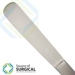 Pinzas de Dedo de 12 Pulgadas con Punta Serrada, Instrumentos Quirúrgicos de Acero Inoxidable para Disección y Retirar Apósitos - Product Image 5