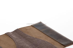 Custom Genuine <b>Leather</b> Planner Refillable <b>Leather</b> Notebook Cover Personalized Agenda Organizer with Pen Holder - Product Image 5