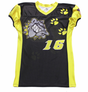 เสื้อฟุตบอลอเมริกันแบบกำหนดเองชุดยูนิฟอร์มฟุตบอลราคาถูกระบายอากาศล่าสุด - Product Image 5