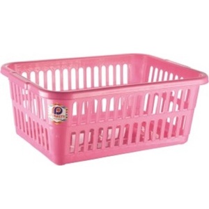 Cesta de plástico multiusos para almacenamiento y organización en el hogar - Product Image 1