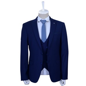 Venta al por mayor barato gran oferta nuevo turco de moda azul de alta calidad hombres traje de lujo Elite elegante estilo traje para hombres - Product Image 1