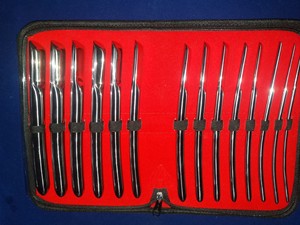 Hegar dilatador uterino conjunto de ginecologia de 14 1mm a 40mm qualidade superior paquistão - Product Image 6