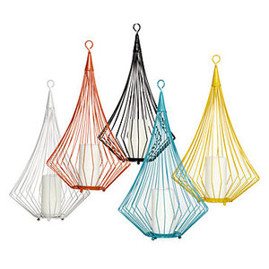 Linterna colgante de luz de té de hierro hecha a mano para decoración navideña de boda de oficina en casa con acceso conveniente a velas - Product Image 3