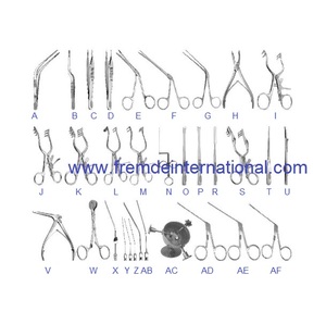 TRACHEOSTOMY INSTRUMENTS SET of 12 PIECES - Product Image 6