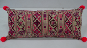 Novedades Decoración para el hogar Venta al por mayor Cojines bordados Funda De Almohada bordada de algodón decorativa de lujo - Product Image 2