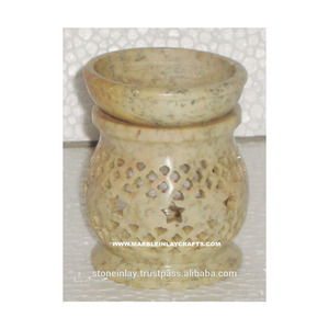 Soapstone Fragrance Handmade Amazing Oil Lamp - Product Image 1