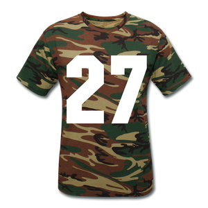 T-shirt à manches courtes 100% coton camouflage col O de haute qualité pour hommes avec design personnalisé imprimé tricoté T-shirts pour hommes - Product Image 4