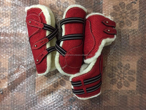 Nouvelles bottes en tissu pour chevaux, protection des tendons de la cheville, offrant protection, soutien et confort pour toutes les tailles de chevaux - Product Image 4