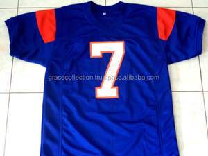 ชุดกีฬาเสื้อกีฬาอเมริกันฟุตบอลชุดเครื่องแบบกีฬาขนาดใหญ่พิเศษระบายอากาศได้ดี - Product Image 6