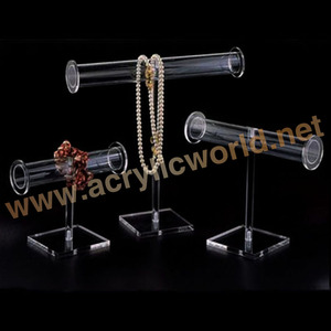 ชั้นวางจอแสดงผลกำไลข้อมือแบบม้วนคู่สำหรับบาร์รูปตัวที - Product Image 4