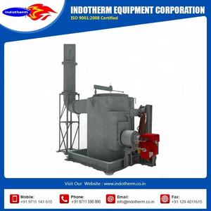 เตาหลอมเศษอลูมิเนียมแบบใช้แก๊สขนาด 10 ตัน ราคาสมเหตุสมผล เตาหลอมแบบสะท้อนความร้อนสำหรับการแปรรูปโลหะ - Product Image 4