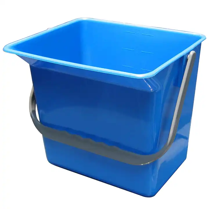 Hot selling Industrial 6L Square Shape Small Plastic Cleaning Bucket