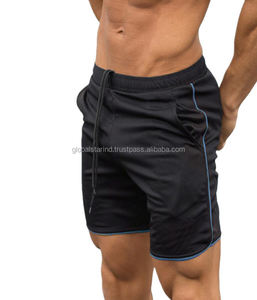กางเกงขาสั้นวิ่งสำหรับผู้ชายกางเกงขาสั้นสำหรับออกกำลังกายในยิมกางเกงขาสั้นสำหรับวิ่งขนาด5นิ้วมีกระเป๋ามีซิป - Product Image 2