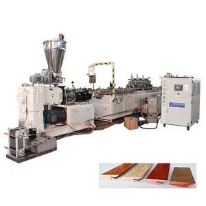 WPC PVC Foam Skirting Board Extrusion Production Line