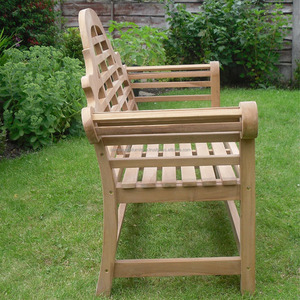 Mobilier D'extérieur en teck Banc de Patio - Product Image 3