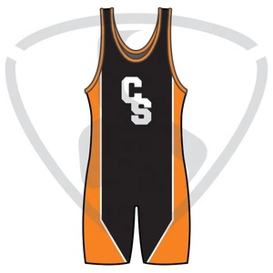 Singlet de lutte pour adulte de haute qualité, personnalisé, en spandex respirant, 260-320 GSM, impression numérique, couleur CMJN personnalisée, logo frontal - Product Image 3