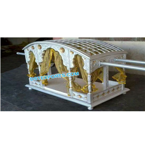 Doli de mariage traditionnel Rajwada, Palki de mariage indien en bois traité léger, Fabricant DST EXPORTS, Dernier modèle pour la mariée SEA - Product Image 1