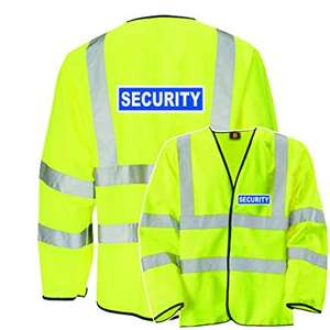 Protección de seguridad vial ropa más popular 120gsm naranja de punto y malla amarilla HI vis long - Product Image 2