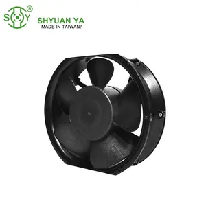 Ventilador de ventilación CC, 12/24/48v, 150x172x51mm