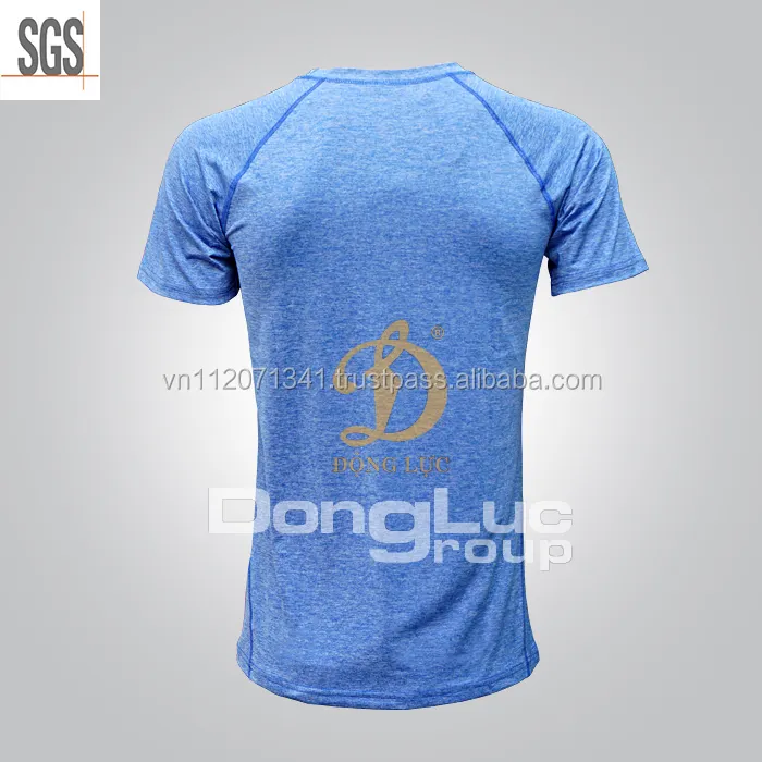 Produttore abbigliamento sportivo funzionale e abbigliamento, T-shirt da uomo di alta qualità Vietnam T-shirt vuote o-collo per adulti OEM stampato Casual