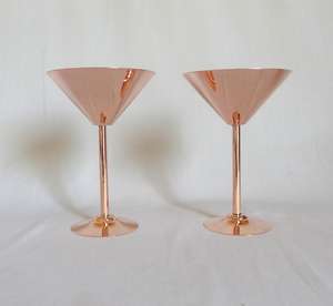 Copas de vino de cobre puro pulido brillante o mate de alta calidad, Copas de lujo de estilo indio, aspecto caliente, para boda y fiesta, Sup - Product Image 4