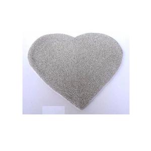 Disponible en varios colores y patrones, manteles individuales con cuentas de vidrio para mesa de cena, manteles y almohadillas para vajilla - Product Image 5