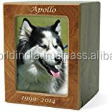 Urne à cadre Photo en bois massif de Brassworld inde fournitures de funérailles de Brassworld inde - Product Image 6