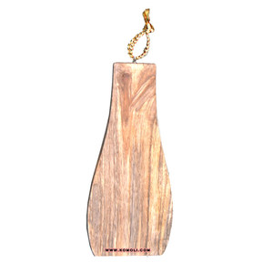 Adornos de madera planos de color personalizado, adornos de Navidad en blanco, decoraciones de árbol - Product Image 5